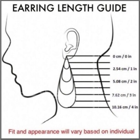 New FREE PEOPLE Buckaroo C shaped hoop black earrings - Picture 7 of 8